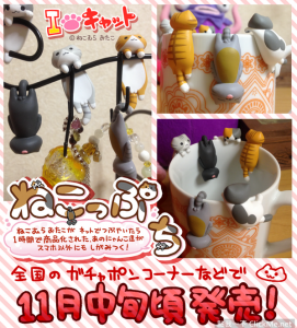 史上最療癒小物《杯緣貓》上市！日本網友搶破頭也要擁有一隻！